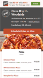 Mobile Screenshot of pizzaboyny.com